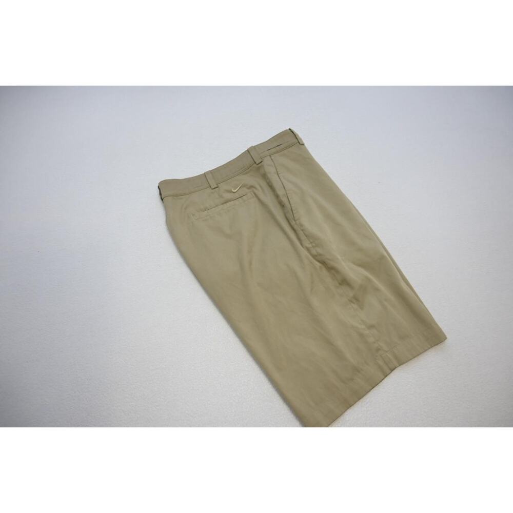 Nike Golf Shorts Dri Fit Tour Performance Tan Flat Athletic Mens Size 36